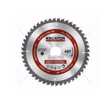 KRT020503 - Pilový kotouč univerzální 185mm, 48T KREATOR