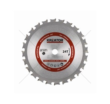 KRT020603 Pilový kotouč na kov 120 mm, 24 Z KREATOR