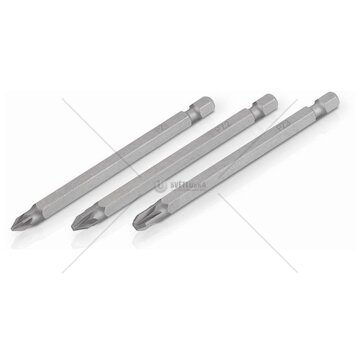 KRT061175 - 3 ks Bitů PZ1/2/3 89 mm KREATOR