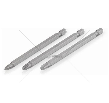 KRT061275 - 3 ks Bitů PH1/2/3 89 mm KREATOR