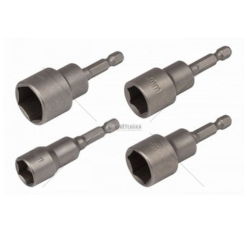 KRT062500 4ks Nástrčných klíčů 13,15,17,19mm KREATOR