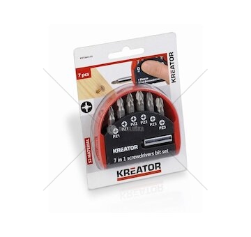 KRT064150 - Sada bitů 7 ks PZ KREATOR