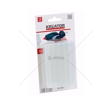 KRT310003 Tavné tyčinky 11mm 12ks KREATOR
