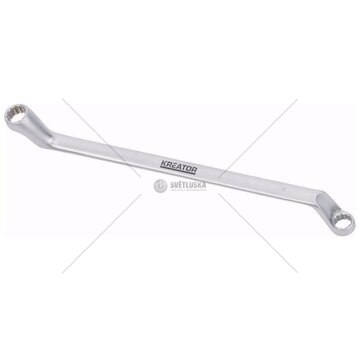 KRT501102 Oboustranný klíč očko/očko 8x9 - 130mm KREATOR