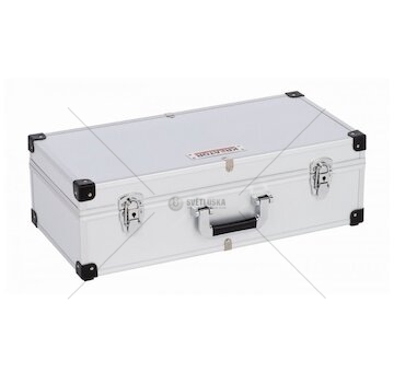 KRT640280S Hliníkový kufr na 80CD stříbrný KREATOR