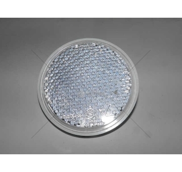 Kruhová odrazka se šroubem FI75 bílá WAS 516/B