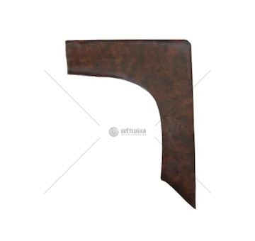 Kryt čela pravý hnědý Zetor 62117961