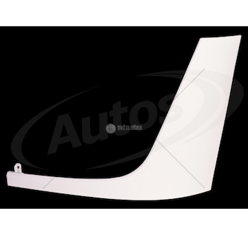 Kryt hlavniho světlometu spodní - l mercedes actros mp4, stream space, giga space 0178394_A