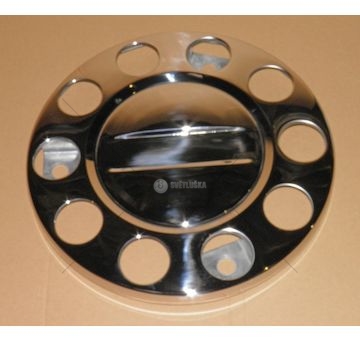 Kryt kola 10 otvorů plný nerezový A2A-5251/3