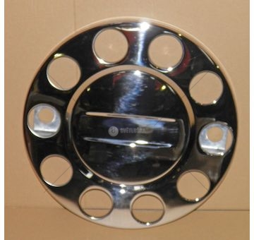 Kryt kola 10 otvorů plný nerezový A2A-5253
