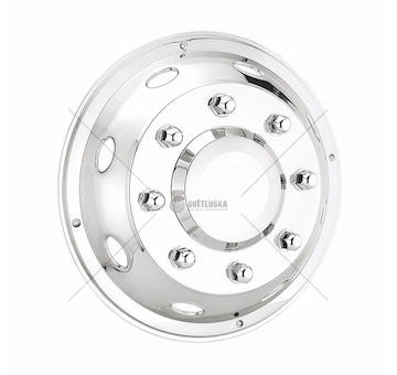 Kryt kola nerezový přední 19,5 zahloubený  A2A-594F