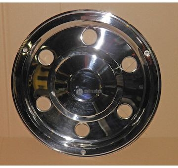 Kryt kola nerezový zadní plochý Z DZ  A2A-571R