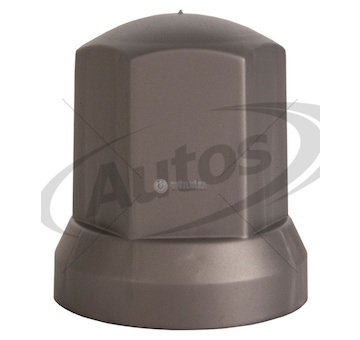 Kryt matice kola 32mm vysoký - šedý mat 0187365_A