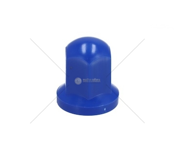 Kryt matice kola S-32 plast, modrá, vysoká W32MMN