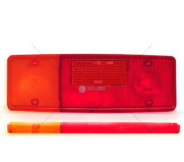 Kryt svítilny kompletní WE 551 levý WAS WE551KL/LEWY