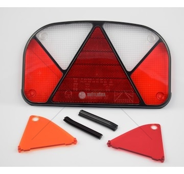 Kryt svítilny MULTIPOINT II levý, pravý ASPOCK A18-8470-007