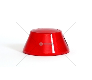 Kryt svítilny WE92 nízký červený WAS WE92KL/CZ