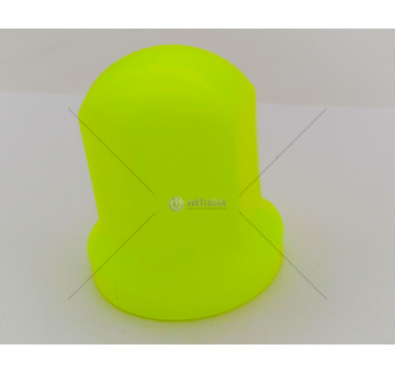 Krytka matice kola 32 vysoká žlutá CAP32FLUOW