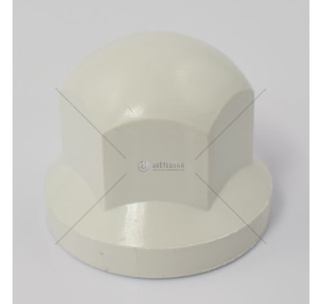 Krytka matice kola bílá S-32 nízká CAP32N/BI