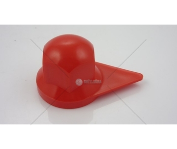 Krytka matice kola červená S-33 nízká CAP33CZERNWSK