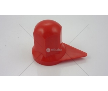 Krytka matice kola červená S-33 vysoká CAP33CZERWWSK