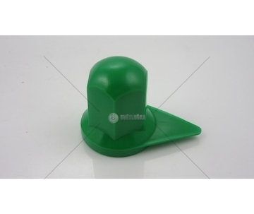 Krytka matice kola zelená S-33 vysoká CAP33ZIELWWSK