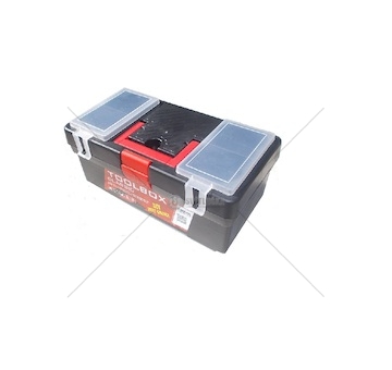 Kufr na nářadí plast 31x17x13 s organiz.