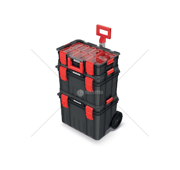 Kufr na nářadí s kolečky MODULAR SOLUTION set 4v1 – KISTENBERG