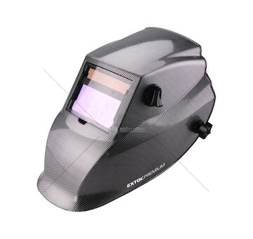 Kukla svářecí samostmívací, karbonová, 100x50mm, 1/25000s, EXTOL PREMIUM