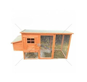 Kurník pro slepice velký, 198×75×103 cm