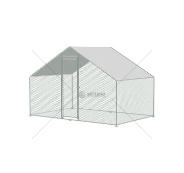Kurník voliéra, se střechou, 3×2×2 m - STREND PRO