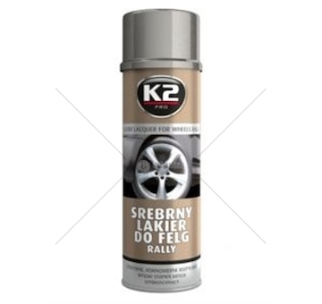 LAKIER DO FELG SREBRNY 500ML K2 K2 L332