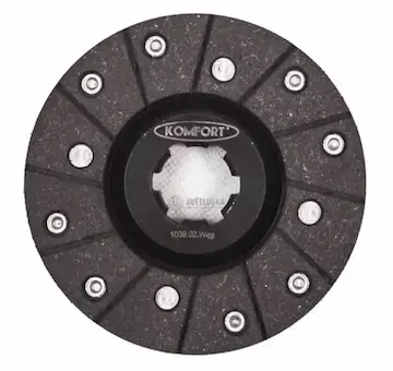 Lamela brzdy pr.130,6 zubů bizon rekord | 5040/24-078/0