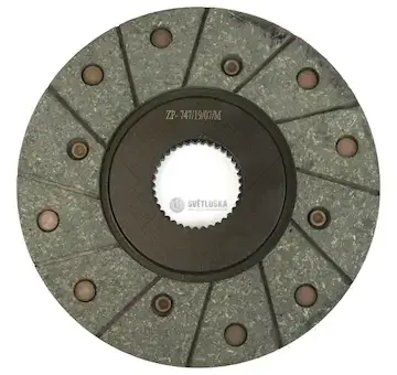 Lamela brzdy pr.165,37 zubů renault | 6005003078NS