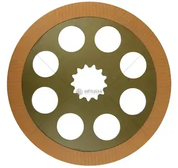 Lamela brzdy pr.355,13 zubů pro massey ferguson | 3386896M92