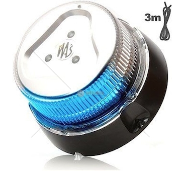 LAMPA BLYSKOWA 12/24V CZERWONA WAS W112/854.9