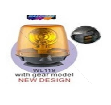 LAMPA BLYSKOWA 12/24V OBROTOWA HALOGEN MTX WL119