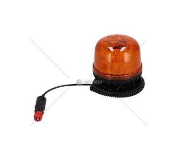 LAMPA BLYSKOWA 12/24V POMARANCZOWA LED  SM825GH