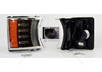 LAMPA KIER.SCANIA R -2017 LED CZARNA L/P SCANIA 1949898