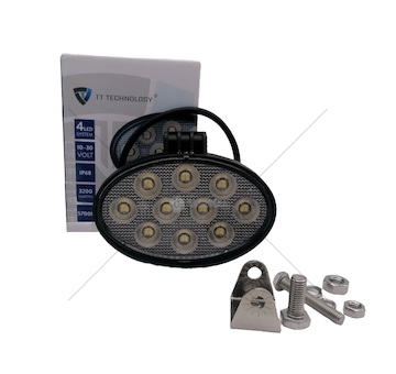 Lampa LED pracovní OSRAM 40LED 40W oválná