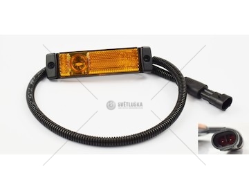 LAMPA OBRYS.DAF 105XF DIODA POMARANCZOWA DAF 1872258
