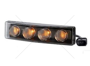 LAMPA OBRYS.DIOD.ZOLTA 12/24V HORPOL LD2010