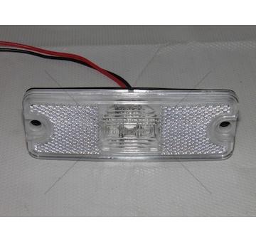 LAMPA OBRYS.DIODOWA BIALA PROSTOKATNA TANGDE TD06-68-016W
