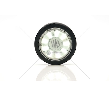 LAMPA OBRYS.DIODOWA BIALA PRZOD 12-24V WAS W79W