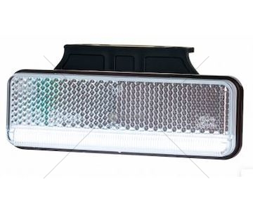 LAMPA OBRYS.DIODOWA BIALA Z WIESZAKIEM HORPOL LD2519