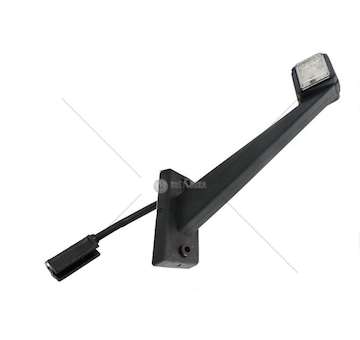 LAMPA OBRYS.DIODOWA BIALO-CZERW SKOSNA HORPOL LD444/P