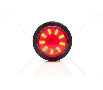 LAMPA OBRYS.DIODOWA CZERWONA TYLNA 12-24 WAS W79W/T