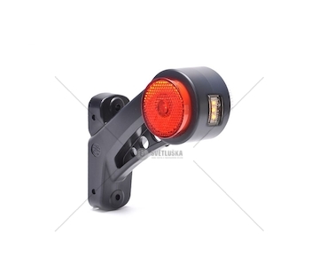 LAMPA OBRYS.DIODOWA KROTKA SKOSNA PRAWA WAS W77.4RR/RB