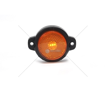 LAMPA OBRYS.DIODOWA POMAR.OKRAGLA 12-24V WAS W24RR/B
