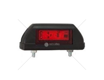 LAMPA OBRYS.LED 12-24V CZERWONA  LD712